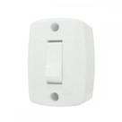 Interruptor Externo Ilumi Retangular Branco 16553 ./ Kit Com 10 Peças