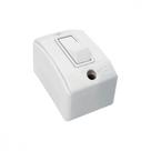 Interruptor Externo Perlex Retangular 1 Paralelo Brnaco 171Brc/10 - Kit C/10 Interruptor Externo Perlex Retangular 1 Paralelo Brnaco 171Brc/10 - Kit C/10