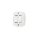 Interruptor Externo Redondo/retangular 2 Teclas