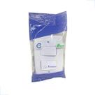Interruptor finesse duplo simples branco blux