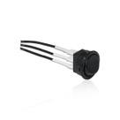 Interruptor Gota Preto Paralelo Com Cabo