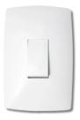 Interruptor Home 1 Tecla Simples Vertical com Placa - B.lux