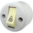 Interruptor Ilumi Externo Redondo Pequeno Pulsador 1 Tecla Campainha - 1713 - Kit C/10 Pecas Interruptor Ilumi Externo Redondo Pequeno Pulsador 1 Tecla Campainha - 1713 - Kit C/10 Pecas