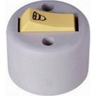 Interruptor Ilumi Externo Redondo Pequeno Pulsador 1 Tecla Campainha - 1713 - Kit C/10 Pecas Interruptor Ilumi Externo Redondo Pequeno Pulsador 1 Tecla Campainha - 1713 - Kit C/10 Pecas