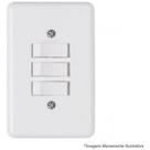 Interruptor Ilumi Stylus 3 Teclas Simples com Pl 2019 - Ilumi Interruptor Ilumi Stylus 3 Teclas Simples com Pl 2019 - Ilumi