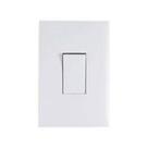 Interruptor imperia branco simples c/placa 2x4