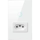 Interruptor Inteligente 1 Botão E 1 Tomada Smart Life Repetidor Zigbee