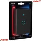 Interruptor Inteligente 1 Botao Neo Wifi Alexa Google Preto Avant