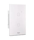 Interruptor Inteligente 2 Botoes Branco 4x2 WiFi Elgin