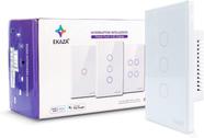 Interruptor Inteligente 3 botões 4X2 ZIGBEE BRANCO Google home Alexa EKAZA EKAT-T307-3ZW