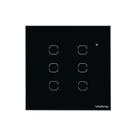 Interruptor Inteligente 4 Teclas Touch Smart Wi-Fi Intelbras EWS 1004 Preto
