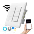 Interruptor Inteligente 4X4 Wifi 6 Módulos Configurável - AGL