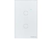 Interruptor Inteligente de Iluminação EWS 1002 Touch Smart Intelbras Wi-Fi compatível