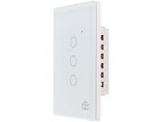 Interruptor Inteligente de Iluminação Positivo - Wi-Fi compatível com Alexa 3 Botões