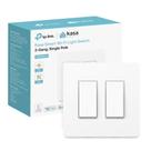 Interruptor inteligente Kasa HS200-2 de 2 vias, pólo único, fio neutro