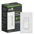 Interruptor inteligente Leviton Decora DAWSC-1RW, sem fio, de 3 vias, branco Interruptor inteligente Leviton Decora DAWSC-1RW, sem fio, de 3 vias, branco