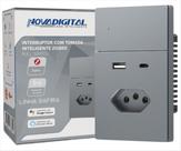 Interruptor Inteligente NovaDigital Com Tomada 20A USB e Tipo C