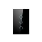 Interruptor Inteligente Preto Wifi 3 Botoes Touch Avant Neo Interruptor Inteligente Preto Wifi 3 Botoes Touch Avant Neo