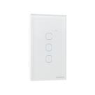 Interruptor Inteligente Touch 3 Botões EIZ 1003 Branco Intelbras Interruptor Inteligente Touch 3 Botões EIZ 1003 Branco Intelbras