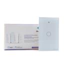 Interruptor Inteligente Touch Wifi 1 Botão Branco Alexa,Home