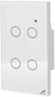 Interruptor inteligente touch wifi c/ 4 botoes jwcom sa268d