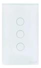 Interruptor Inteligente Touch Zigbee Ekaza 3 Botões Alexa