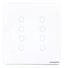 Interruptor Inteligente Touch Zigbee Novadigital 8 Botões Branco