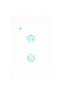 Interruptor Inteligente Tuya Touch WiFi Alexa Google 2 Teclas T2US