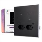 Interruptor Inteligente Vênus 4 Botões 2 tomadas EKAZA WiFi Interruptor Inteligente Vênus 4 Botões 2 tomadas EKAZA WiFi