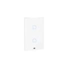 Interruptor Inteligente Whome Touch WiFi RF 2 Canais Placa 4x2 - Automação Residencial