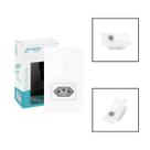 Interruptor Inteligente Wi-Fi 1 Botão Touch Com Tomada 16A