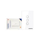 Interruptor Inteligente Wi-Fi NovaDigital 3 Botões Original