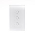 Interruptor Inteligente Wi-fi Vess Touch 4x2 - 3 Teclas