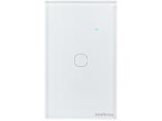 Interruptor Inteligente Wi-fi Wireless 1 Botão Branco Intelbras