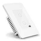 Interruptor Inteligente WiFi Coisas Espertas 4x2 De 2 Canais