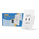 Interruptor Inteligente WiFi Touch 1/2/3/4 Botões Compatível com VOZ Alexa e Google Assistant COIBEU