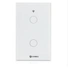 Interruptor Inteligente WiFi Touch 1/2/3/4 Botões Compatível com VOZ Alexa e Google Assistant COIBEU