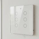 Interruptor Inteligente WiFi Tuya 6 Teclas Touch Smart Alexa BR206