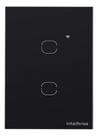 Interruptor Inteligente Zigbee 2 Botões Izy Smart Intelbras EZS 1002 PRETO