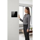 Interruptor Inteligente Zigbee 4x4 Touch 6 Botões Preto