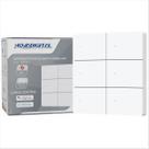 Interruptor Inteligente Zigbee Novadigital 6 Teclas Botões Safira 4x4 Branco