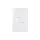 Interruptor Intermediário MarGirius B3 10A com Placa 4x2 Branco