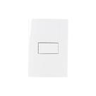 Interruptor Intermediário Margirius Sleek 10a Com Placa 4x2 Branco Interruptor Intermediário Margirius Sleek 10a Com Placa 4x2 Branco