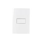 Interruptor Intermediário MarGirius Sleek 10A com Placa 4x2 Branco Interruptor Intermediário MarGirius Sleek 10A com Placa 4x2 Branco