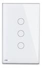 Interruptor Led Livolo Touch 3 Vias Botões - Branco