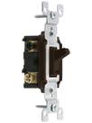 Interruptor Leviton 15 Amp 120V Toggle Emoldurado de 3 vias AC Quiet Brown Interruptor Leviton 15 Amp 120V Toggle Emoldurado de 3 vias AC Quiet Brown