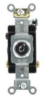 Interruptor Leviton 20A 120/277V com bloqueio de chave de 3 vias AC Quiet