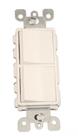 Interruptor Leviton Decora 15A 120/277V de um pólo/3 vias 5641-W Interruptor Leviton Decora 15A 120/277V de um pólo/3 vias 5641-W