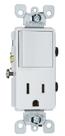 Interruptor Leviton Decora de um pólo 15A 120V de nível comercial