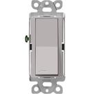 Interruptor liga/desliga Lutron Claro 15 A 3 vias cinza CA-3PS-GR Interruptor liga/desliga Lutron Claro 15 A 3 vias cinza CA-3PS-GR